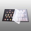 Prophila 16 Black Pages A4 Stamp Pocket Book Brown Cover