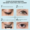 ZUJIACUN Eyelash Comb Lash Separator - Metal Teeth Mascara Brush