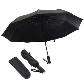 Automatic Umbrella Ten Bones Folding High Density Anti Collision Compact Umbrella for Sunshade and Rain