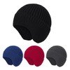 BOYSSPAA Winter warm knitted hat with earmuffs, specially designed for