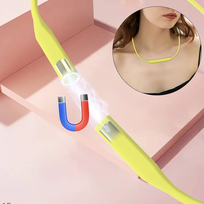 Necklace for GO2 and GOS Posture Trainer, Yellow.