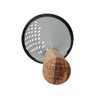 MasterClass Gourmet Cheese Small Vintage-Style Conical Cheese Grater with Wooden