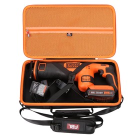 FBLFOBELI Hard Case for BLACK+DECKER 20V MAX Cordless Reciprocating Saw Kit (BDCR20B/BDCR20C)/DEWALT 20V MAX XR Reciprocating Saw (DCS367B / DCS387B)