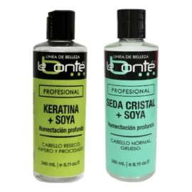 La Bonté Kit Keratina Y Seda Cristal Con Soya 240ml
