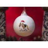 Image Industry Basset Hound Ceramic Bauble - Tree Decoration -