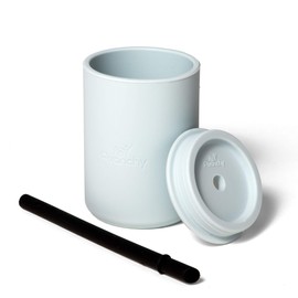 Avanchy MINI SMALL Silicone Cup White - Baby Cup - Baby Dishes Set - Infant Dish Set - First Foods Dishes - Natural Cup - Baby Shower Gifts