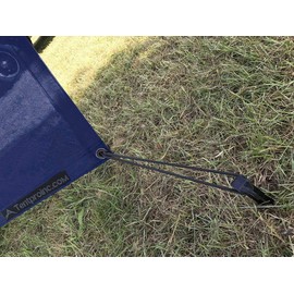 Tentproinc RV Awning Side Sun Shade Screen 9'X7' Mesh Sunshade for Motorhome Camping Trailer Awning Sunscreen Screenshade Block UV Glare Sunblocker - 3 Year Warranty (Navy Blue)