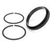 Qagea Piston Ring Compressor Adapter & Anti-Polishing Ring Fit for
