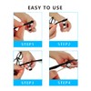 8PCS Oxygen Tube Holder for Glasses，Oxygen Nasal Cannula Clips for