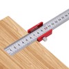 Center Scribe Aluminum Alloy Square 45 90 Degree Finder Line