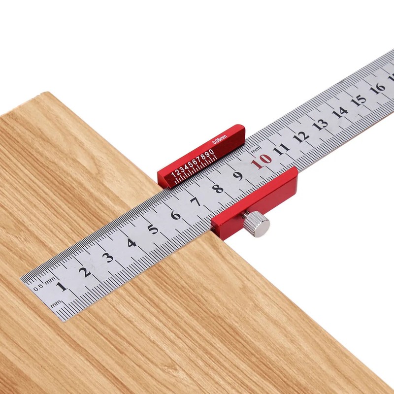 Center Scribe Aluminum Alloy Square 45 90 Degree Finder Line