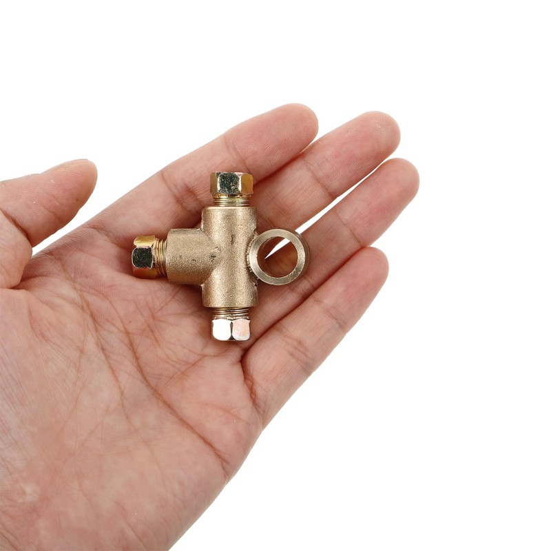 OUNONA High Quality Brass M10 Thread Cable Connector for Oil