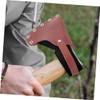 Outanaya Reusable Leather Hatchet Axe Protective Cover Portable Camping Axe