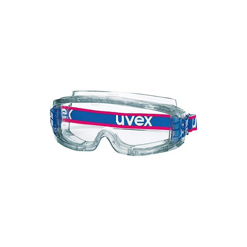 Uvex Ultravision Supravision Excellence Safety Glasses - Transparent/Blue/Grey
