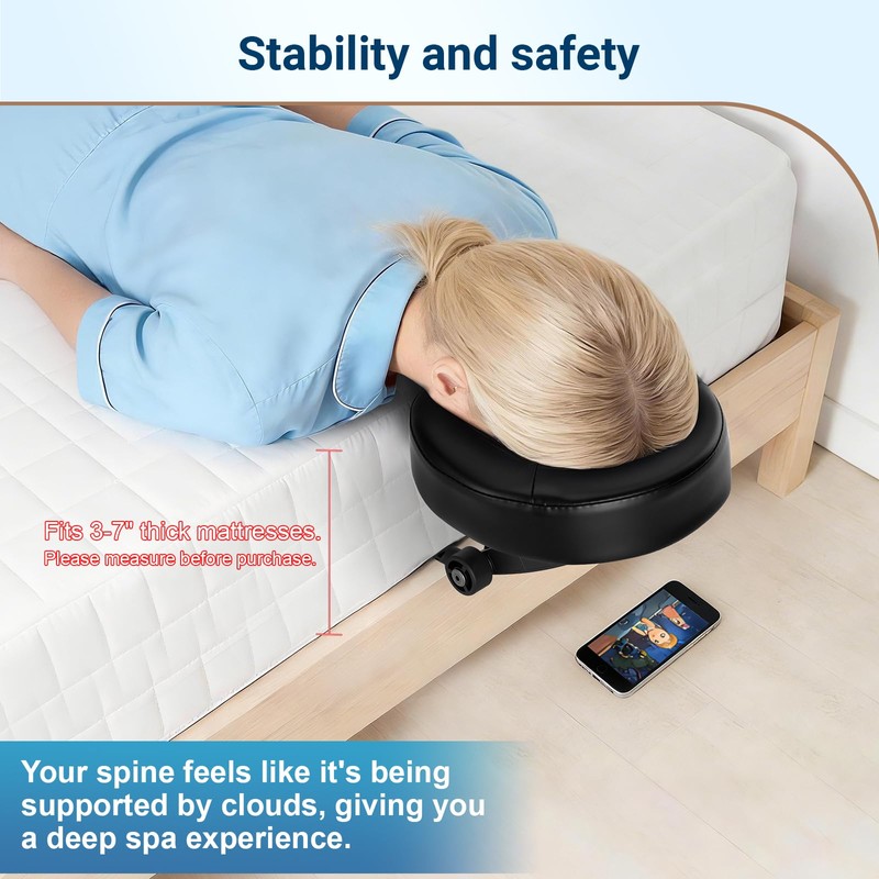 Hdenmist Face Down Tabletop Massage Kit with Hand Rest Pad