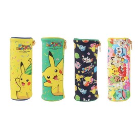 Pikachu Cute Pencil Bag Pen Holder Pouch (Light Yellow)