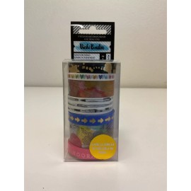 American Crafts Vicki Boutin Washi Tape Spoils Rolls, Set of 7 - 3 Pack