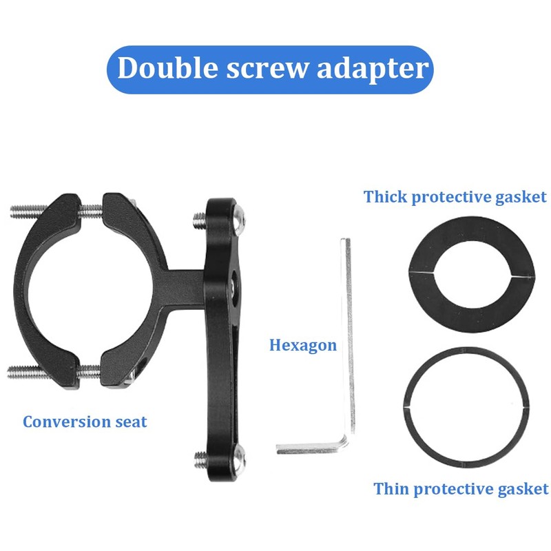 MenYiYDS 1 PCS BOTTLE CAGE ADAPTER, ALUMINIUM UNIVERSAL BIKE BOTTLE