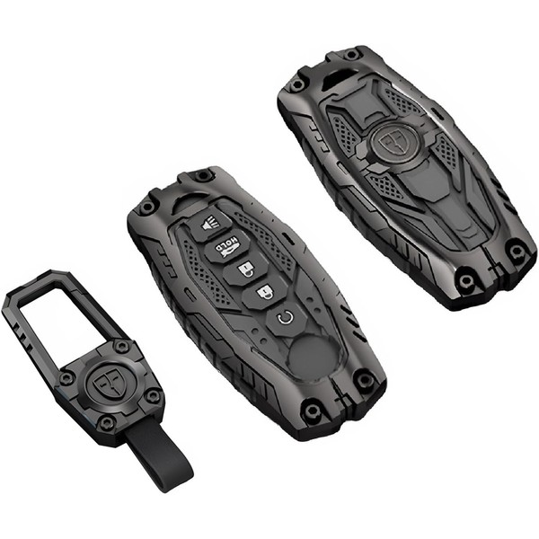 Heavy Metal Key Fob Cover Case Protector Suitable for Keychain,