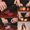 Knife Set with Block - Howashin 15 Pieces Knife Set