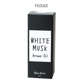 John's Blend Aroma Oil White Musk OA-JON-26-1 8ml (x1)