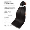Yamel Pre Stretched Braiding Hair Natural Brown Long 24 inch