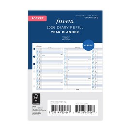 Filofax Pocket Annual Spl. Vertical (E)2026