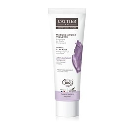 Cattier Organic Purple Clay Mask All Skin Types 100 ml