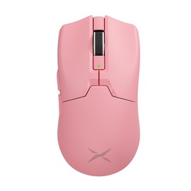 DeLUX M800Ultra Wireless Gaming Mouse, 55g, Nordic 52840 MCU, 1000Hz Polling Frequency, PAW3395 26000DPI Sensor, Up to 120 Working Hours, Tri-mode, Huano Switches (Rosa - 600mAh)