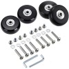 OwnMy 45Mm Luggage Replacement Wheels Set Of 4 With Axles