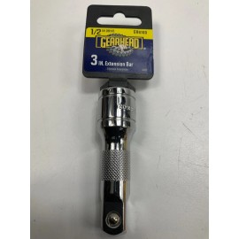 Gearhead GH6100 1/2" Drive 3" Extension Bar