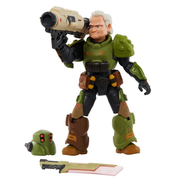 Mattel Lightyear Toys Alpha Class Collector Action Figure, Zap Patrol Darby Steel with Accessories 7-Inch Scale, 24 Articulated Joints, 6 Years & Up