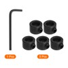 sourcing map 5pcs 5mm Drill Stop Collar Depth Stop with