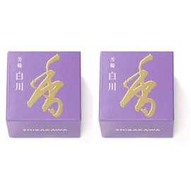 Shoyeido Houwa Shirakawa Uzu Roll Shape, 10 Pieces, 2 Box Set