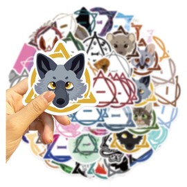 Yoimckay 50 Pieces Graffiti Stickers Cartoon Stickers Waterproof Laptop Skateboard Computer Water Bottles Luggage Cartoon for Boys Kids Adults