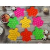 8 Packs Silicone Ocean Sea Turtle Teething Fidgets Pop for