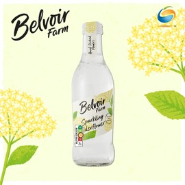 Belvoir Farm Sparkling Elderflower, 250ml (Pack of 12)