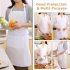 LxcshLjx 2 Pcs Chef Apron Hat Set, Adjustable Bib Chef