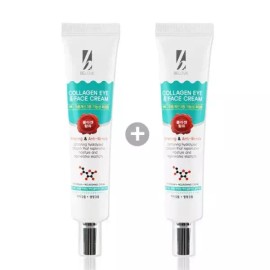 Belove 1+1)비러브 콜라겐 아이 앤 페이스 아이크림 40ml (1+1) Be Love Collagen Eye and Face Eye Cream 40ml [Basic product]