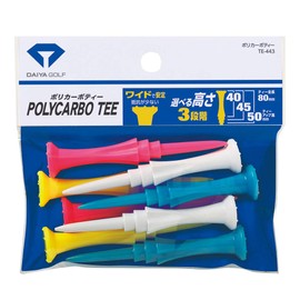 DAIYA TE-443 Golf Tee, Polycarbonate