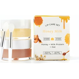 Mascarilla para dormir y exfoliante de azúcar para labios Benatu, regalo hidratante para el cuidado nocturno y humectante para mujeres con aplicadores de silicona para labios agrietados y secos