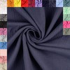 fingsi 5028 Muslin Cotton Fabric Sold by the Metre (Denim Blue, 0.5 m) + 23 Other Colours