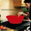 Splatter Guard Silicone Anti Oil Splashing Adjustable Frying Pan Wall