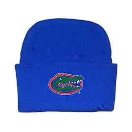 Two Feet Ahead Florida Gators Baby Hat for Boys and Girls-Softly Knitted Infant Baby Beanie (Florida Gators Team Color)