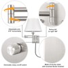 TRLIFE Wall Sconce Plug in, Dimmable Wall Sconces Set of