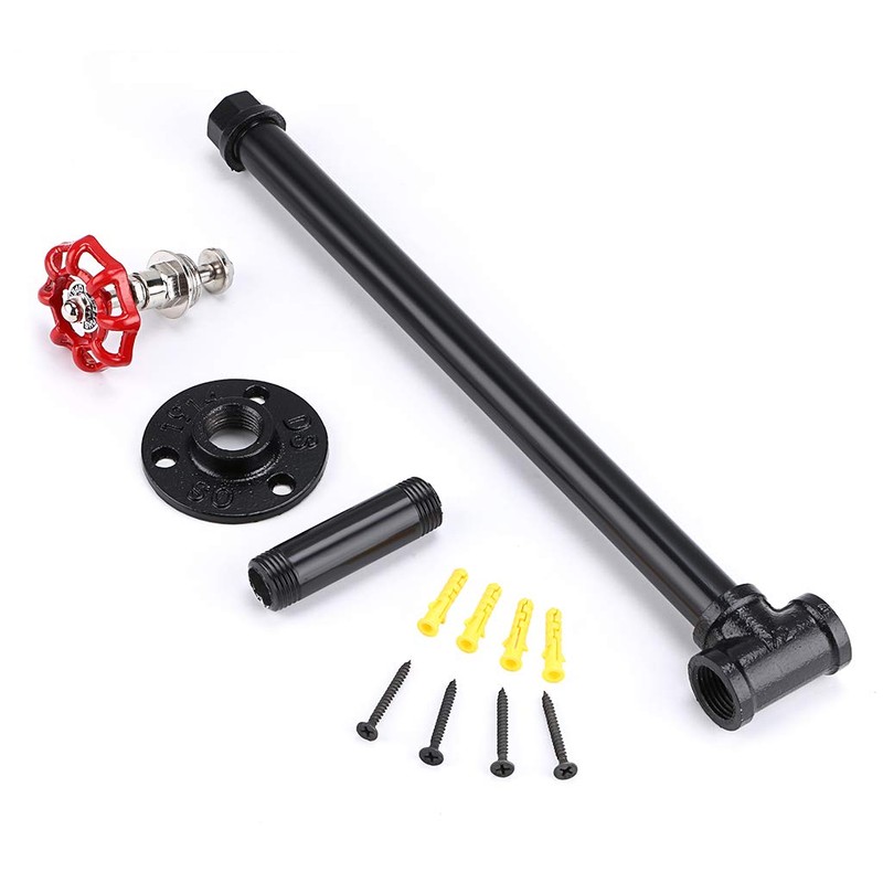 Sumnacon 13 Inch Industrial Pipe Paper Towel Holder - Wall