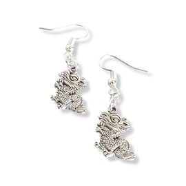 Dragon Earrings, Gift for Chinese New Year, Chinese Zodiac Earrings