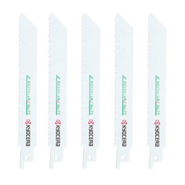 Kyocera No.77 66400377 Formerly Ryobi Reciprocating Saw Blade, For Woodworking Remodeling, 6.0 inches (152 mm), Set of 5