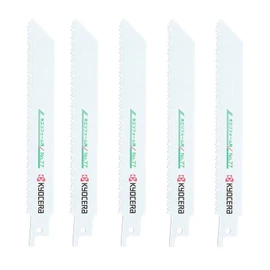 Kyocera No.77 66400377 Formerly Ryobi Reciprocating Saw Blade, For Woodworking Remodeling, 6.0 inches (152 mm), Set of 5