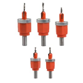 Woodworking Countersink Drill Bits | Adjustable Pilot Screw Hole Set,Woodworking Drill Bit, Hole Drilling Opening Tools, Countersink Drill Bit with Limiter